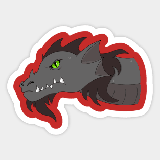 Sol's Dragon Form Sticker